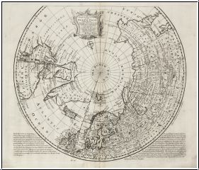 Antique Maps&nbsp;Bowen&nbsp;1747&nbsp;North Pole&nbsp;Title:&nbsp;A New & Accurate Map of the North Pole, with All the Countries Hitherto Discovered Situated Near or Adjacent to it as Well as some others More Remote