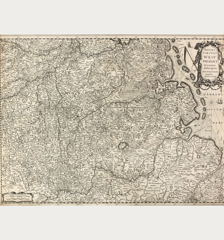 totus circuli westphalici accurata descriptio visscher totus circuli westphalici accurata descriptio visscher