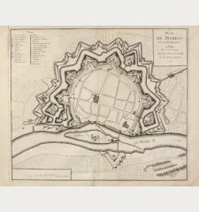 Plan de Hameln avec ses Fortifications.