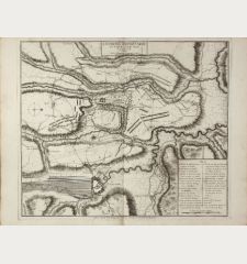 Environs D'Oudenarde avec le Plan de la bataille, donnee le 11. Juillet 1708.