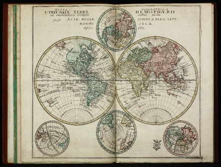 Atlases, Euler, Atlas, 1753: Atlas geographicus omnes orbis terrarum regiones in XLI tabulis ... / Atlas géographique représentant en XLI cartes toutes...