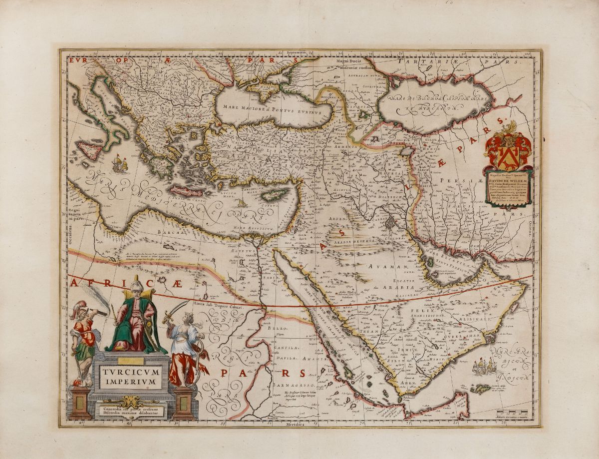Карта 1635 года
