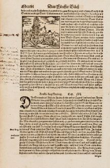 Antique Maps, Münster, Middle East, Iraq, Babylon, Tower of Babel, 1574: [Babylon]