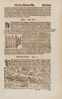 Antique Maps, Münster, Turkey, Lydia, Sardis, 1574: Lydia oder Meonia