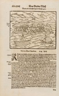 Antique Maps, Münster, Balkan, Croatia, Zadar, 1574: Wahre abcontrafhetung der Statt Zara