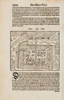 Antike Landkarten, Münster, Frankreich, Arras, Calais, 1574: Cales / Arras