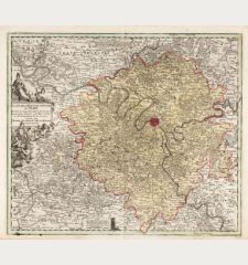 Carte de la prevoste et vicomté de Paris, dressée sur un grand nombre de mémoires particuliers assujettis aux...