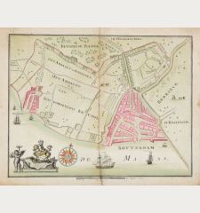 Maxi riproduzione Antico diciassettesimo secolo mapbook stampato della vista prospettiva della città e fortificazioni di Malta per Laurie Whittle Londra dimensioni 82 x 54 cm 