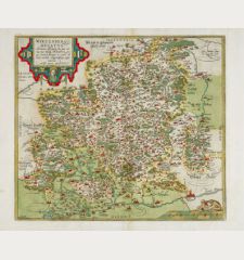 Ortelius, Deutschland, Baden-Württemberg, 1579: Wirtenberg Ducatus
