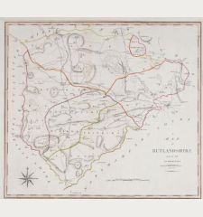 A Map of Rutlandshire from the best Authorities
