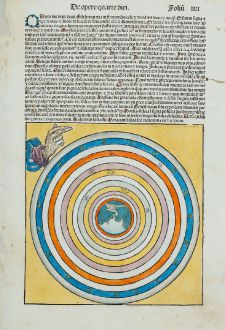 Graphics, Schedel, Creation, 1493: In Principio creavit Deus celum et terra...