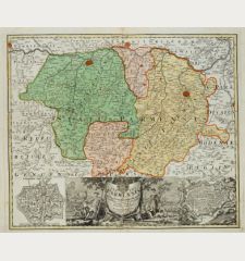 Status Parmensis sive Ducatus Parmensis et Placentinus una cum Ditione Buxetana et Valle Tarae
