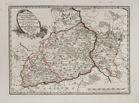 Antique Maps, von Reilly, Poland, 1791: Der Königlichen Republik Polen Woiwodschaften Krakow u. Sandomir mit dem untern Theile der Woiwodschaft Lublin und dem...