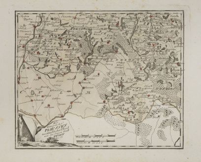 Antique Maps, von Reilly, Poland, Kuyavian-Pomeranian, 1791: Das Königreich Preussen westsüdicher Teil mit der freyen Stadt Thorn