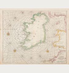 A Chart of the Coasts of Ireland and part of England