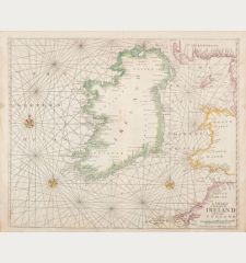 A Chart of the Coasts of Ireland and part of England
