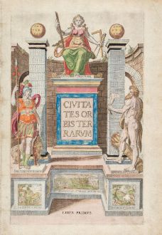 Graphics, Braun & Hogenberg, Title Pages, 1575: Civitates Orbis Terrarum - Liber Primus