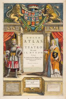 Grafiken, Janssonius, Titelblätter, 1653: Nuevo Atlas o Teatro De todo el Mundo ... de Germania la Inferior o Payses baxos
