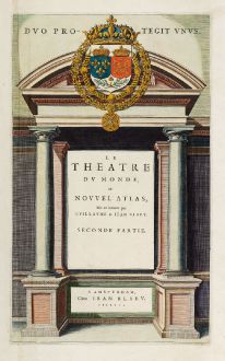 Grafiken, Blaeu, Frankreich, 1640: Le Theatre du Monde, ou Nowel Atlas ... Seconde Partie.