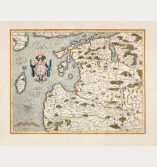 Mercator, Baltikum, Litauen, Lettland, Estland, 1633: Livonia
