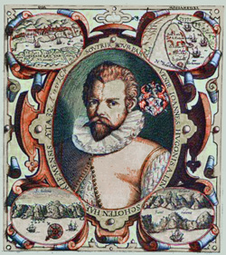 Jan Huygen van Linschoten (*1563 - † 1611)